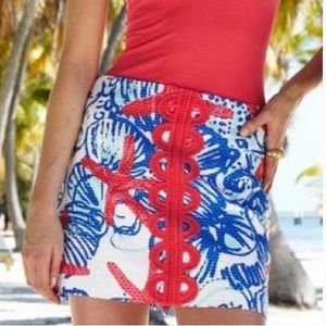 Perfect for summer! Lilly Pulitzer Starfish Tate Mini Skirt